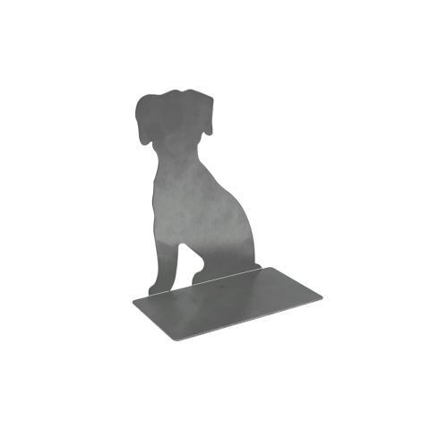 Подставка для книг в форме собаки черная 12х14,5 ПОРТВАКТ — фото 2