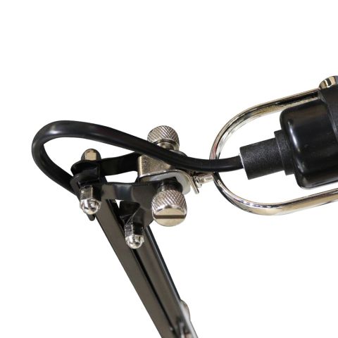 Лампа настольная черная FORSA — фото 3