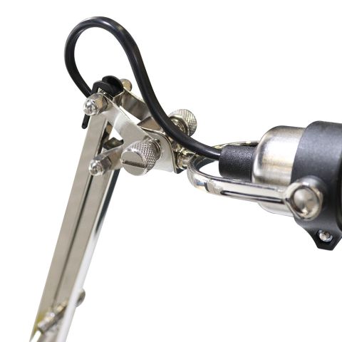 Настольная лампа никелированная FORSA — фото 2