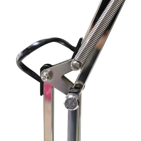 Настольная лампа никелированная FORSA — фото 3