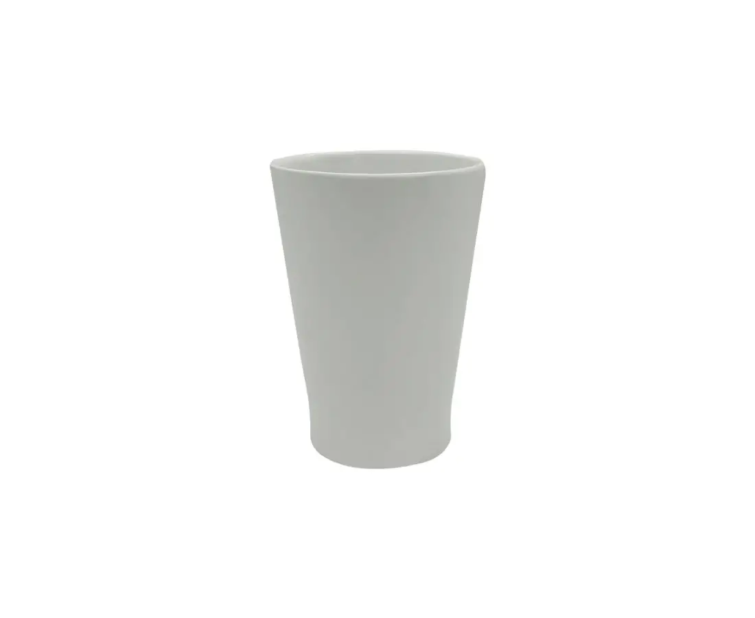 Горшок цветочный 12*19 белый ПАПАЯ