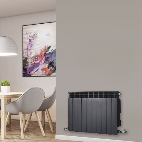 Радиатор секционный HELYOS 500 NOIR SAMBE Radiatori 2000 г. — фото 3