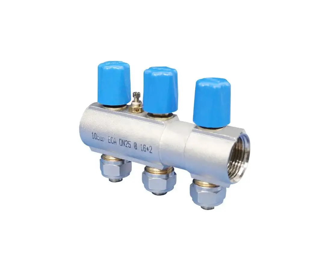Коллектор ЭКА-1-1/2*3 синий