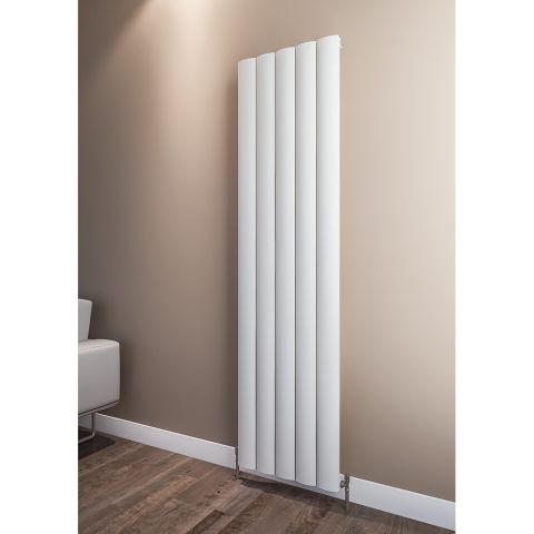 Алюминиевый радиатор белый 470 х 1800 (5) Кавала — фото 2