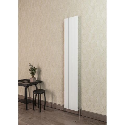 Алюминиевый радиатор белый 280 х 1800 (3) Драма — фото 2