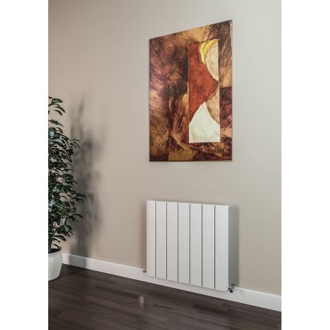 Радиатор алюминиевый белый 660х600 (7) Селаник — фото 2