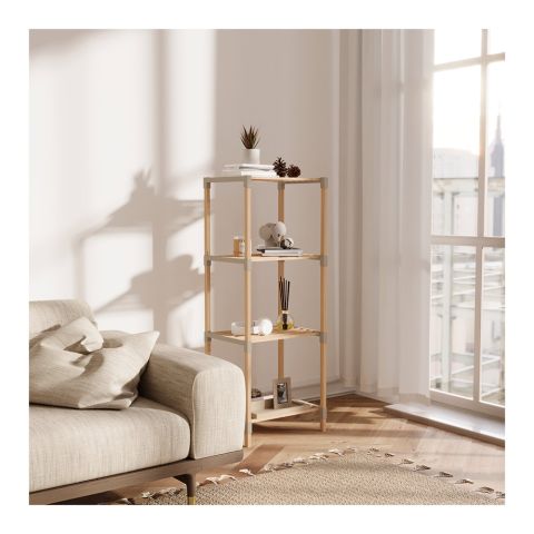 Полка 4-секционная FIX 2053-4 116х38х30см — фото 3