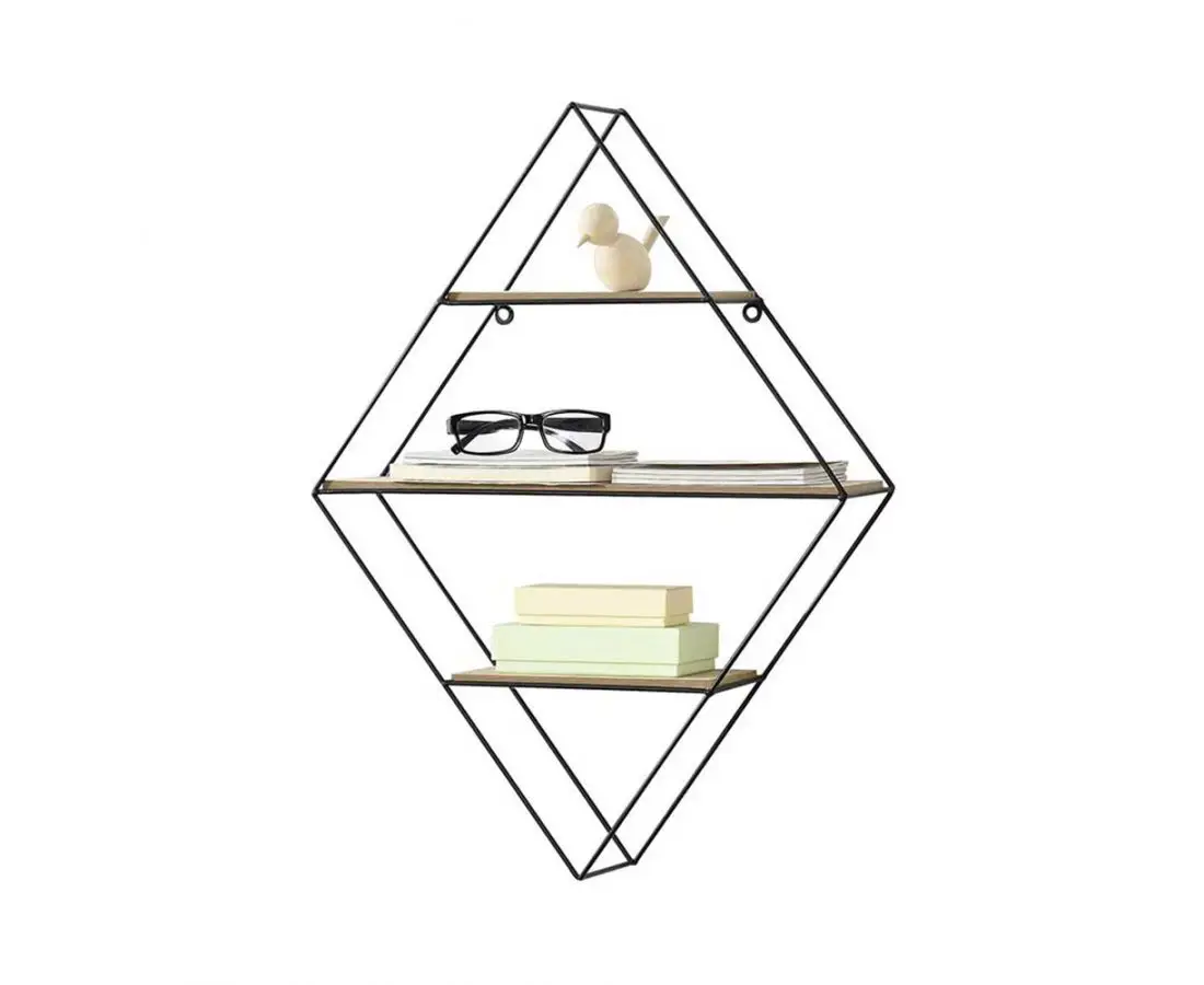 Полка металлическая 3 47*12*64 — фото 1