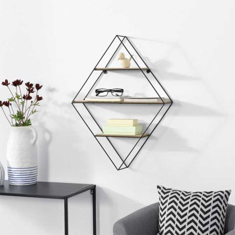 Полка металлическая 3 47*12*64 — фото 3