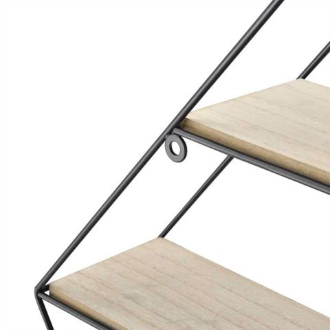 Полка металлическая 3 47*12*64 — фото 5