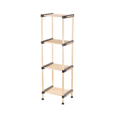 ДЕРЕВЯННЫЙ ОТКРЫТЫЙ ШКАФ — фото 2