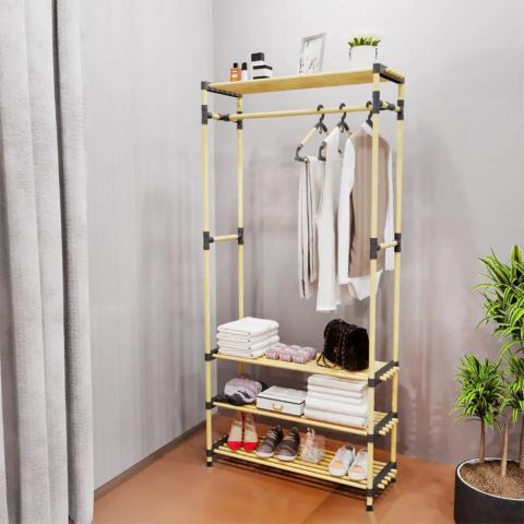 ДЕРЕВЯННЫЙ ОТКРЫТЫЙ ШКАФ — фото 3