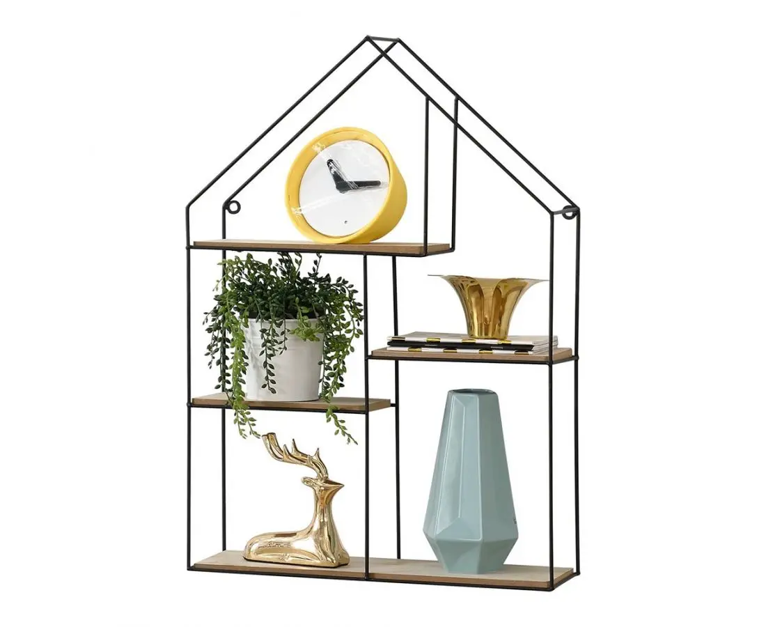 Полка металлическая на 4 персоны 42*12*62 — фото 1