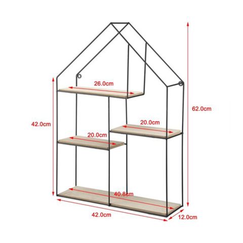 Полка металлическая на 4 персоны 42*12*62 — фото 4