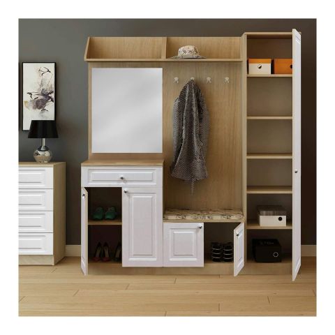 Шкаф входной COUNTRY HALL UNIT FLY170023 194X175 — фото 3