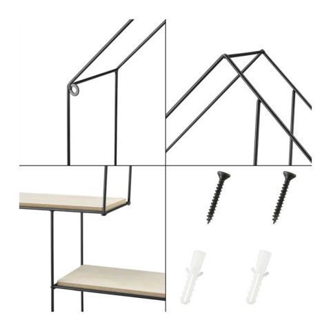 Полка металлическая 3 39*12*52 — фото 4