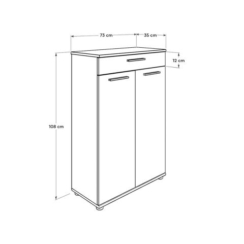 Шкаф для обуви АДР-521-ББ-1 — фото 6