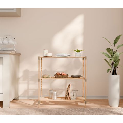 Полка 3-х секционная FIX 2052-3 78х65х30см — фото 2