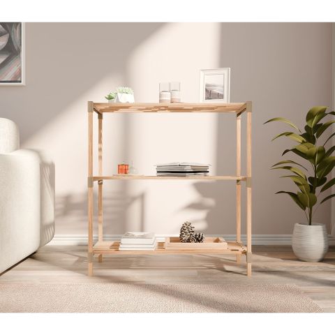 Полка 3-х секционная FIX 2052-3 78х65х30см — фото 3