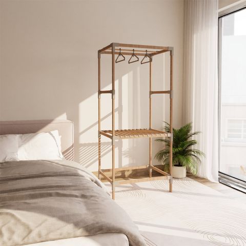 Шкаф деревянный FIX-2035 156х46х75 см — фото 2