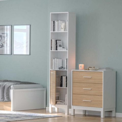 Книжный шкаф КТП-1410-МБ-1 — фото 4