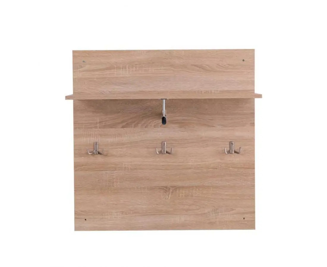 Вешалка для одежды 80*80*25 цвет дерева — фото 1