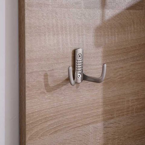 Вешалка для одежды 80*80*25 цвет дерева — фото 4