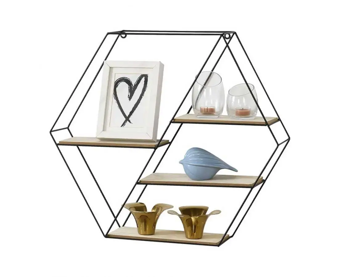 Полка металлическая 4 62*12*53 — фото 1