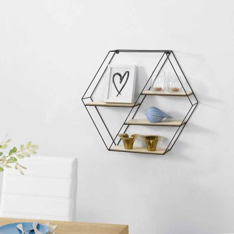 Полка металлическая 4 62*12*53 — фото 2