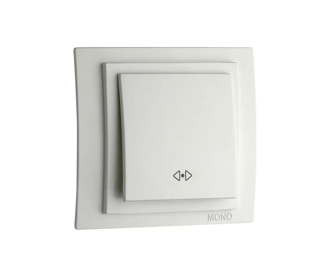 Переключатель реверса промежуточный LARISSA белый - 103-191925-112