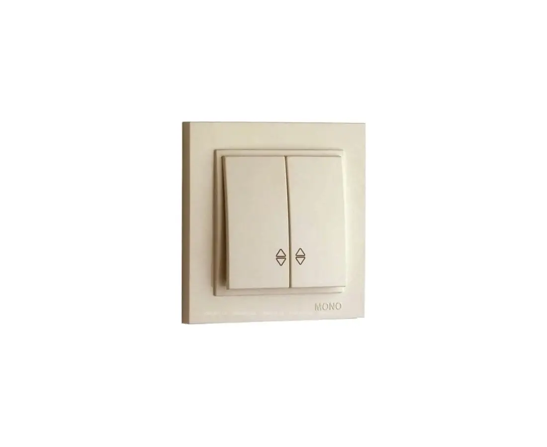 Переключатель обратный двойной DESPINA кремовый - 102-170023-111