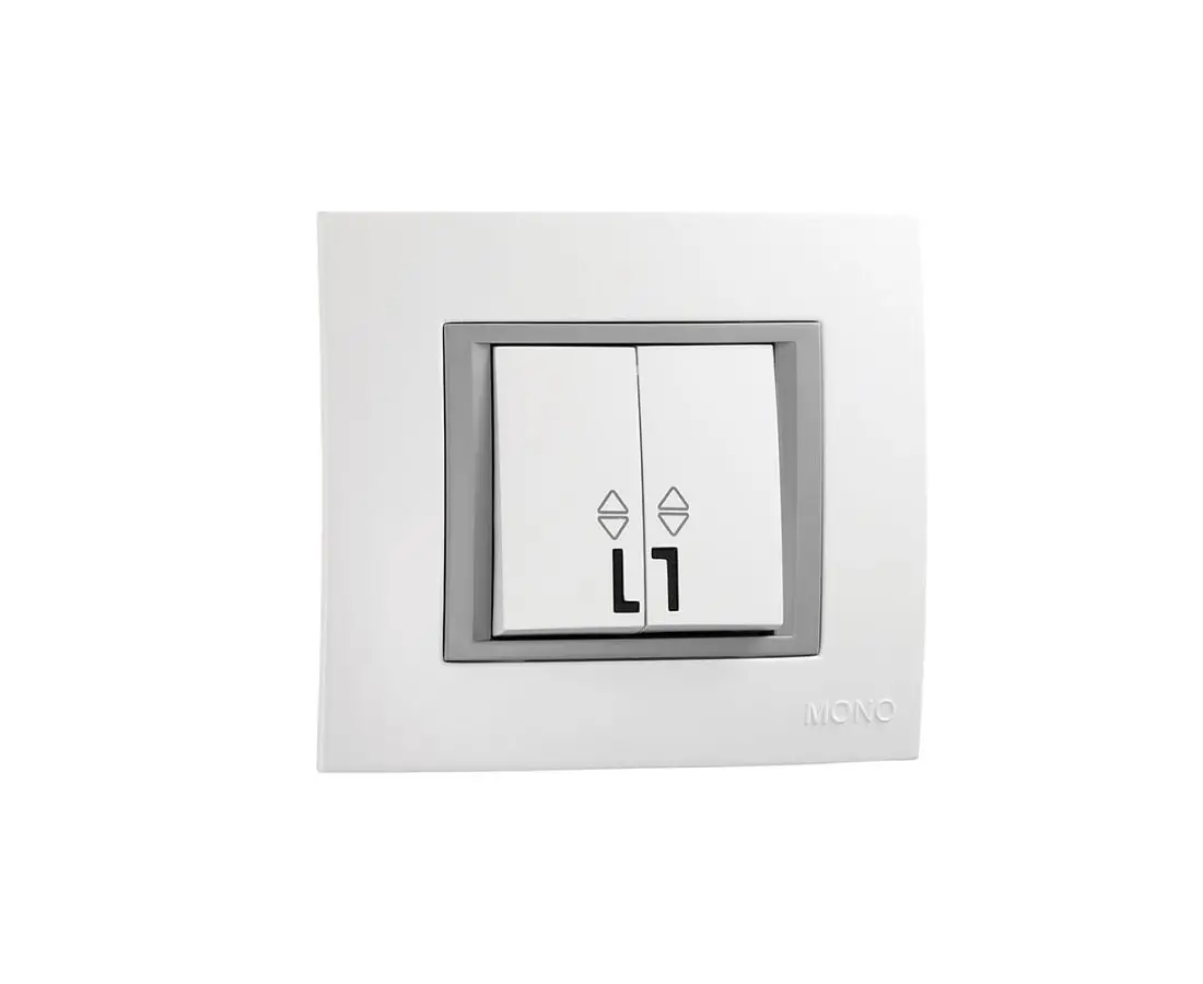 Переключатель реверса два MONTE белый - 105-010101-111