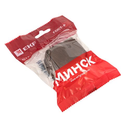 Внешний переключатель темное дерево 1 кнопка 10 AminskiEKF — фото 2