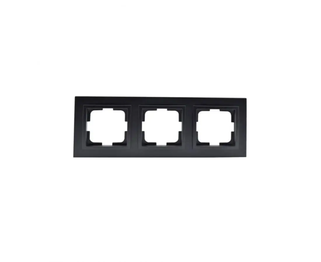 Рамка тройная DESPINA Черный - 102-200000-162