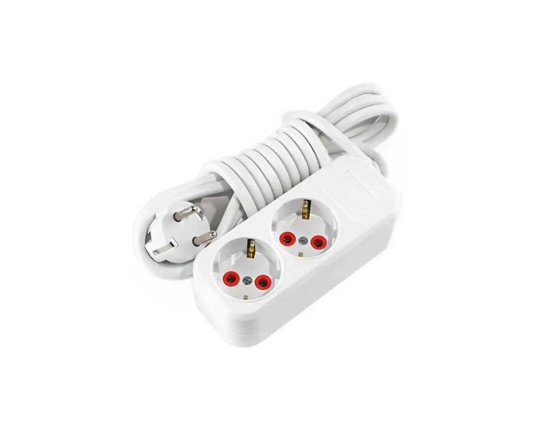 Удлинитель с двойным заземлением 5м - АЙ-КА