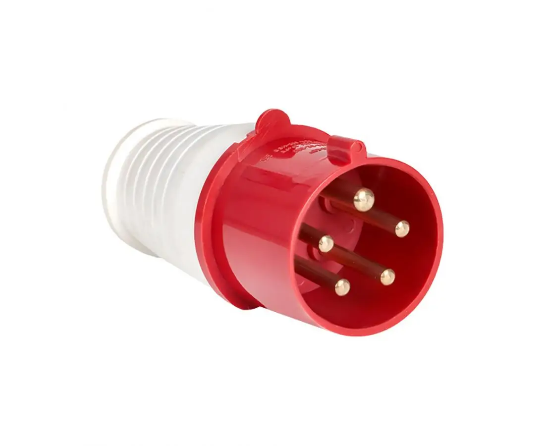 Вилка электрическая 025 3P+PE+N 32А 380В