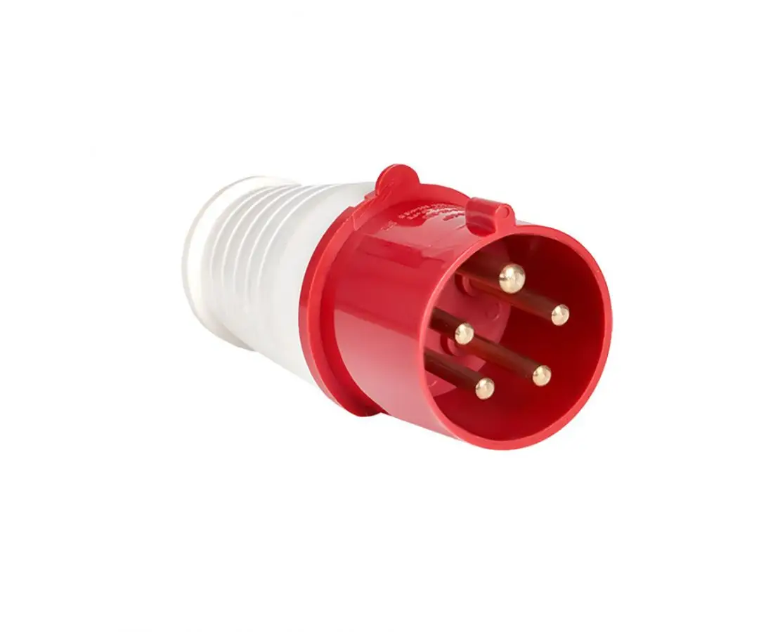 Вилка электрическая 015 3P+PE+N 16А 380В