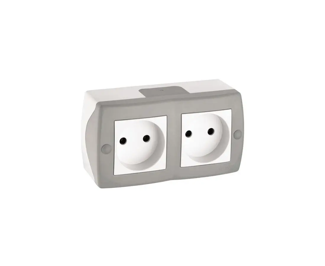 Розетка двух крайних ОКТАНОВ - 104-020006-121