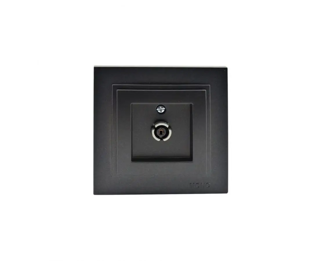 Розетка ТВ DESPINA Черный - 102-202005-138