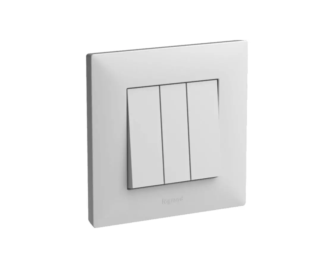 Трехпозиционный переключатель (белый) 768103