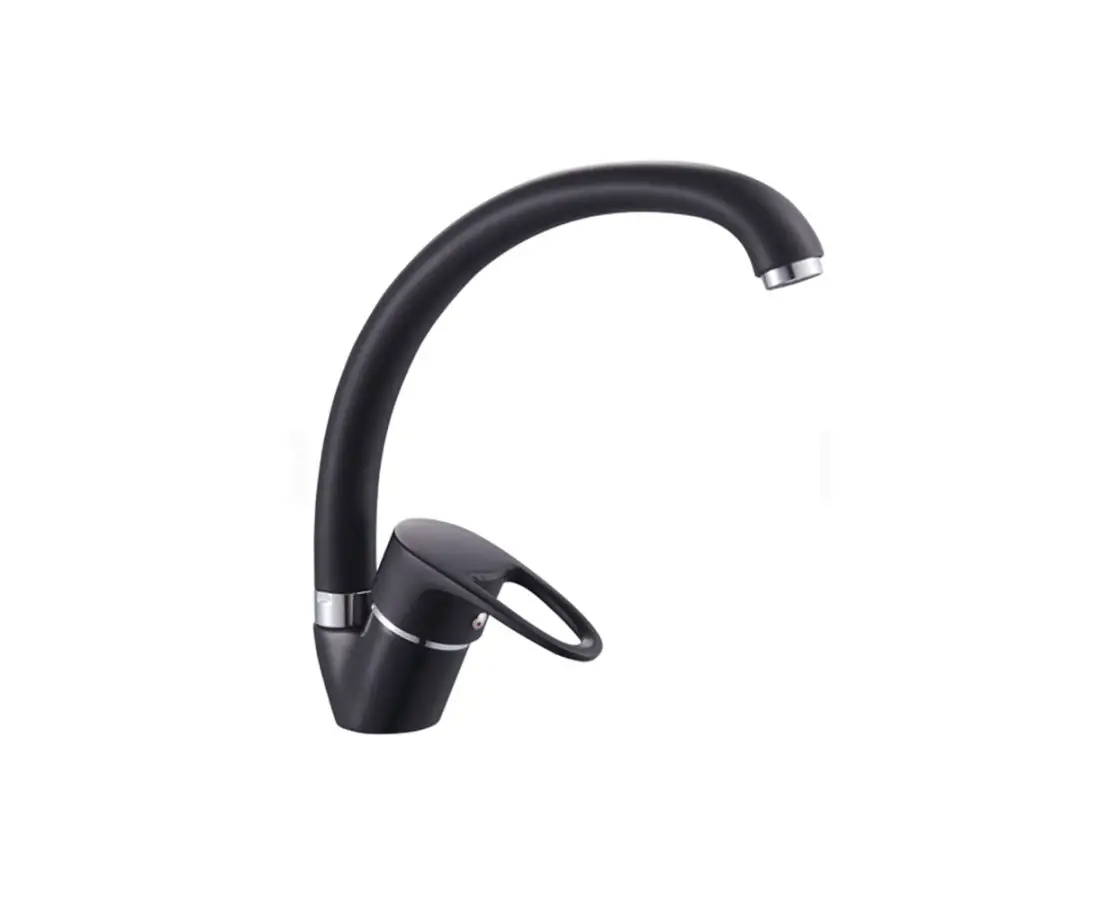 Смеситель кухонный Black Crow KETTLER-15930 KT-0043B-9