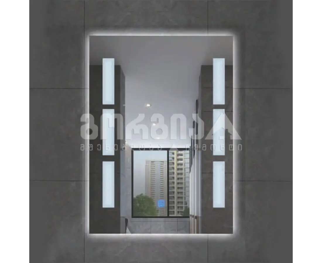 Зеркало для ванной с подсветкой LED-019 70*50