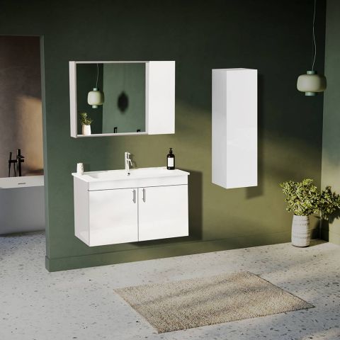 Комплект мебели для ванной комнаты KAYRA 85 см — фото 2