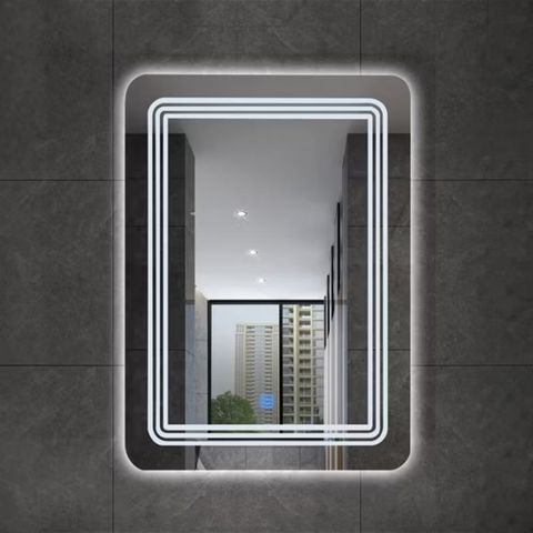 Зеркало для ванной с подсветкой LED-037 80*60 — фото 2