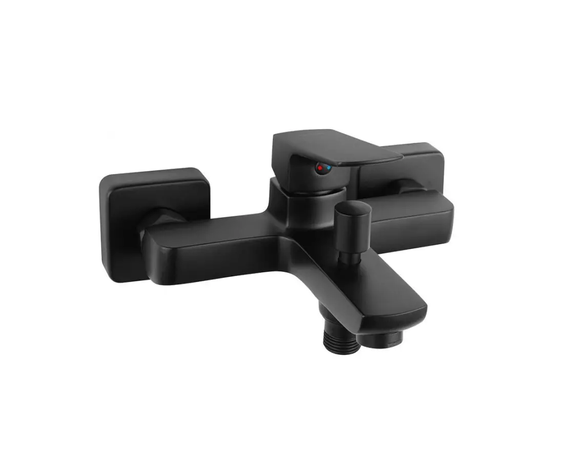 Смеситель для ванны черный LIPPI ECOLOGICA BLP1EABL — фото 1