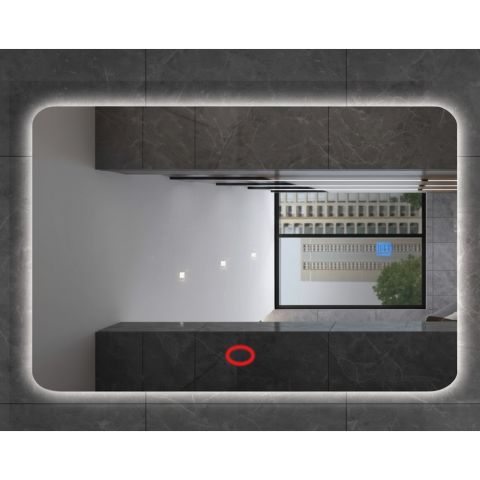 Зеркало для ванной с подсветкой LED-042 70*50 — фото 2