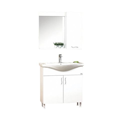 Мебель для ванной BIANCA 80 см белый (ЖИРНЫЙ) — фото 2