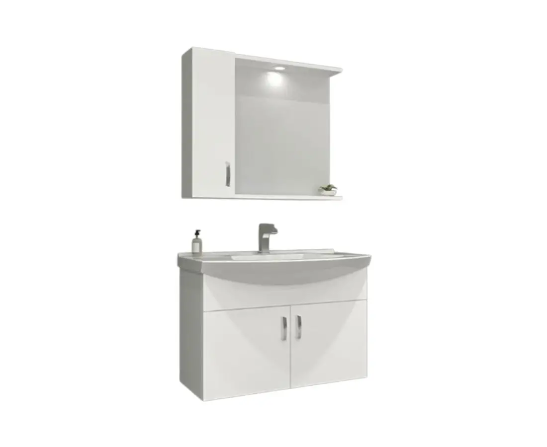 Комплект мебели для ванной комнаты 80 см SACRA — фото 1