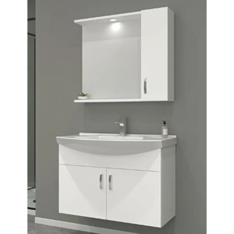 Комплект мебели для ванной комнаты 80 см SACRA — фото 2