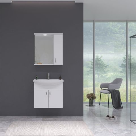 Комплект мебели для ванной SACRA 65 см WHITE SACRA — фото 2